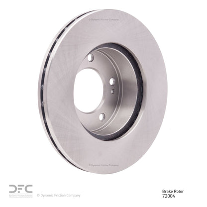 Dynamic Friction Company Disc Brake Rotor 600-72004