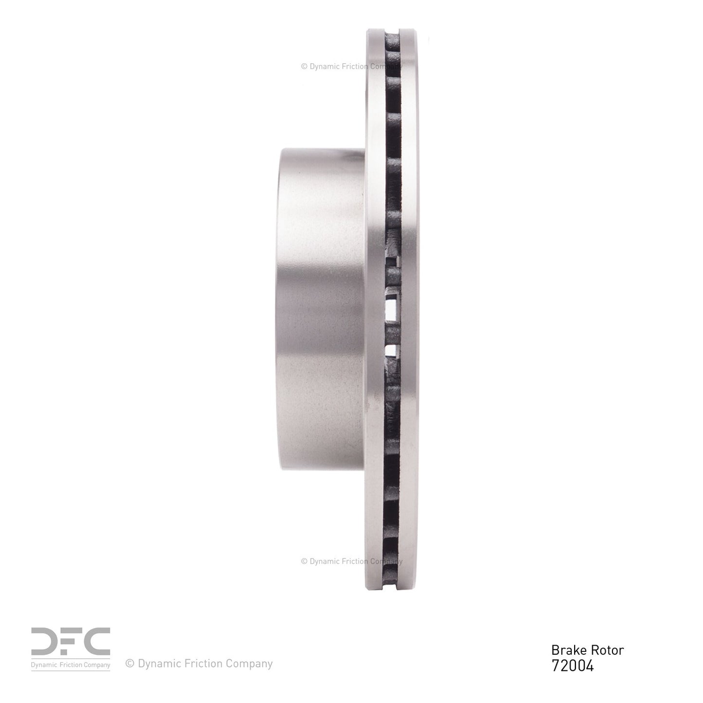 Dynamic Friction Company Disc Brake Rotor 600-72004