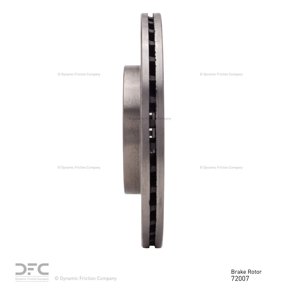 DFC 85-87 Mitsubishi Galant Front Brake Rotor 600-72007