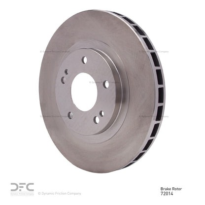 Dynamic Friction Company Disc Brake Rotor 600-72014