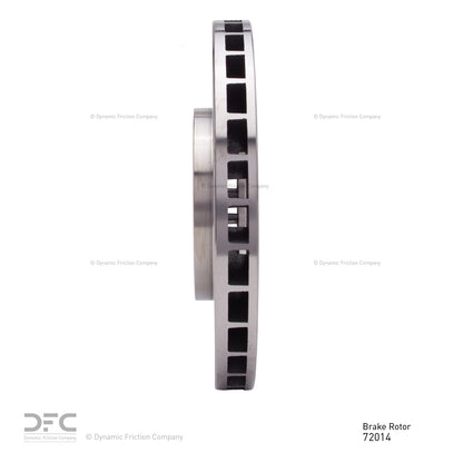 Dynamic Friction Company Disc Brake Rotor 600-72014