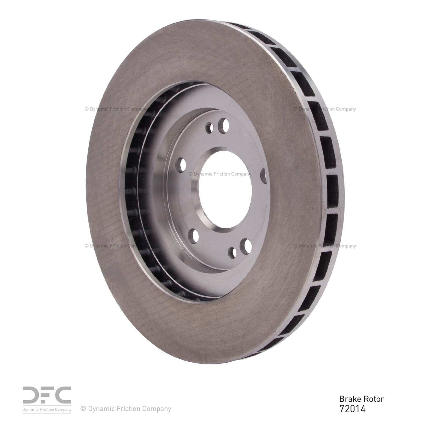 Dynamic Friction Company Disc Brake Rotor 600-72014