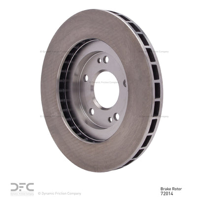 Dynamic Friction Company Disc Brake Rotor 600-72014