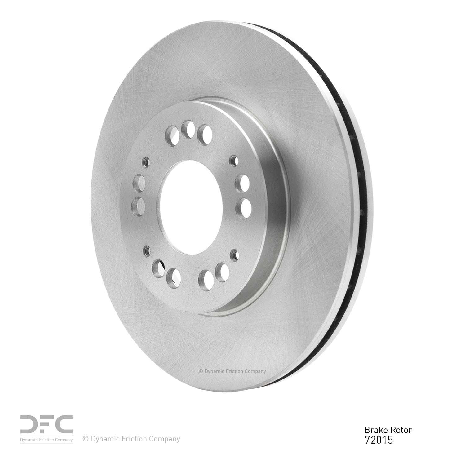 Dynamic Friction Company Disc Brake Rotor 600-72015