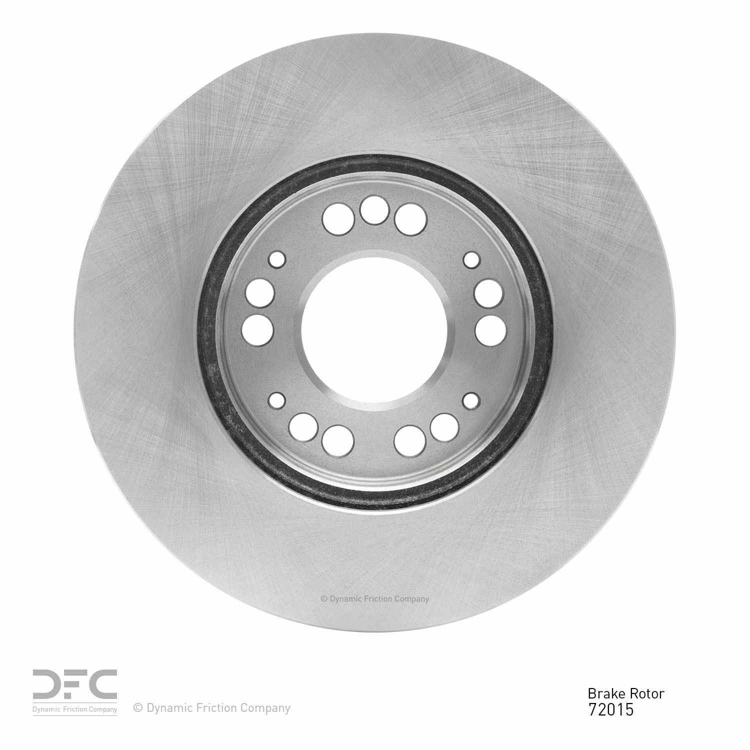 Dynamic Friction Company Disc Brake Rotor 600-72015