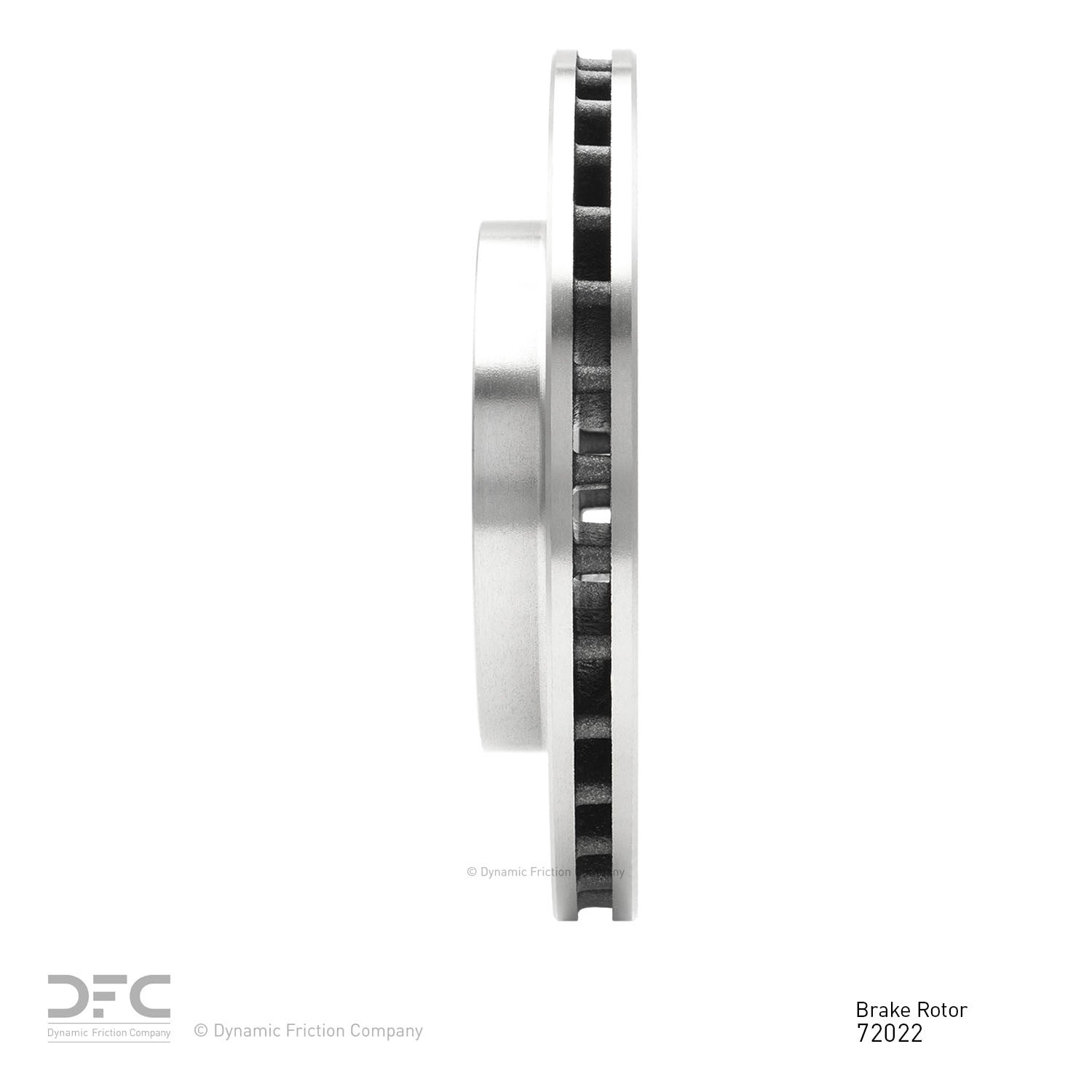Dynamic Friction Company Disc Brake Rotor 600-72022