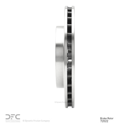 Dynamic Friction Company Disc Brake Rotor 600-72022