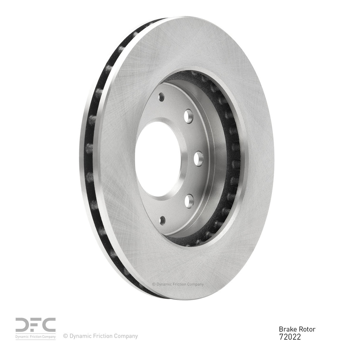 Dynamic Friction Company Disc Brake Rotor 600-72022