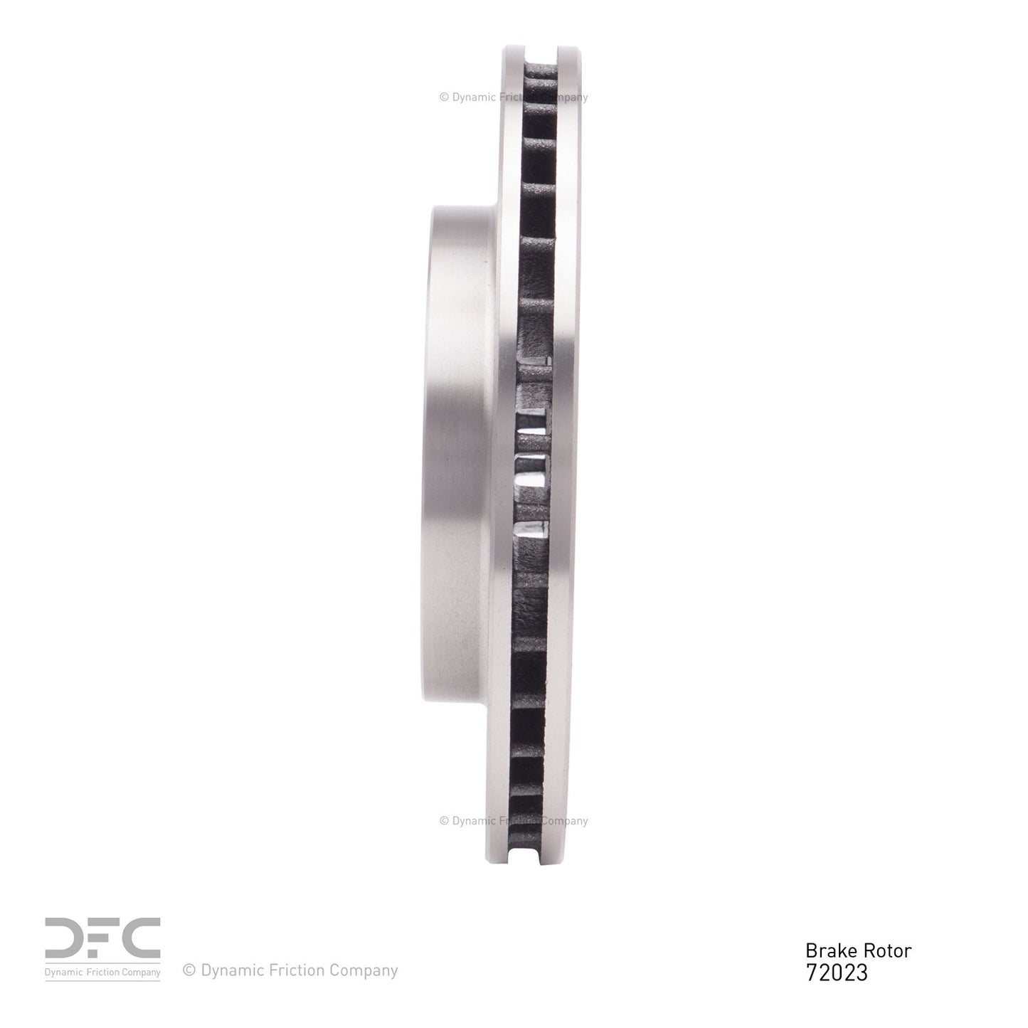 Dynamic Friction Company Disc Brake Rotor 600-72023