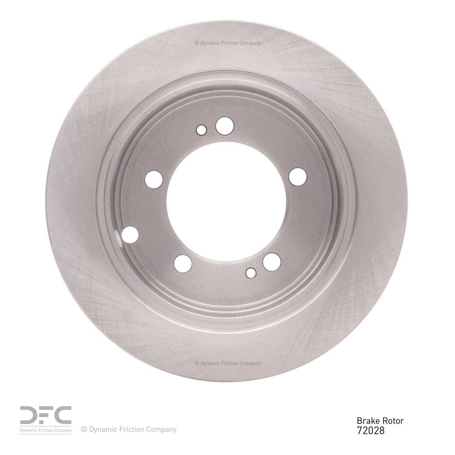 Dynamic Friction Company Disc Brake Rotor 600-72028