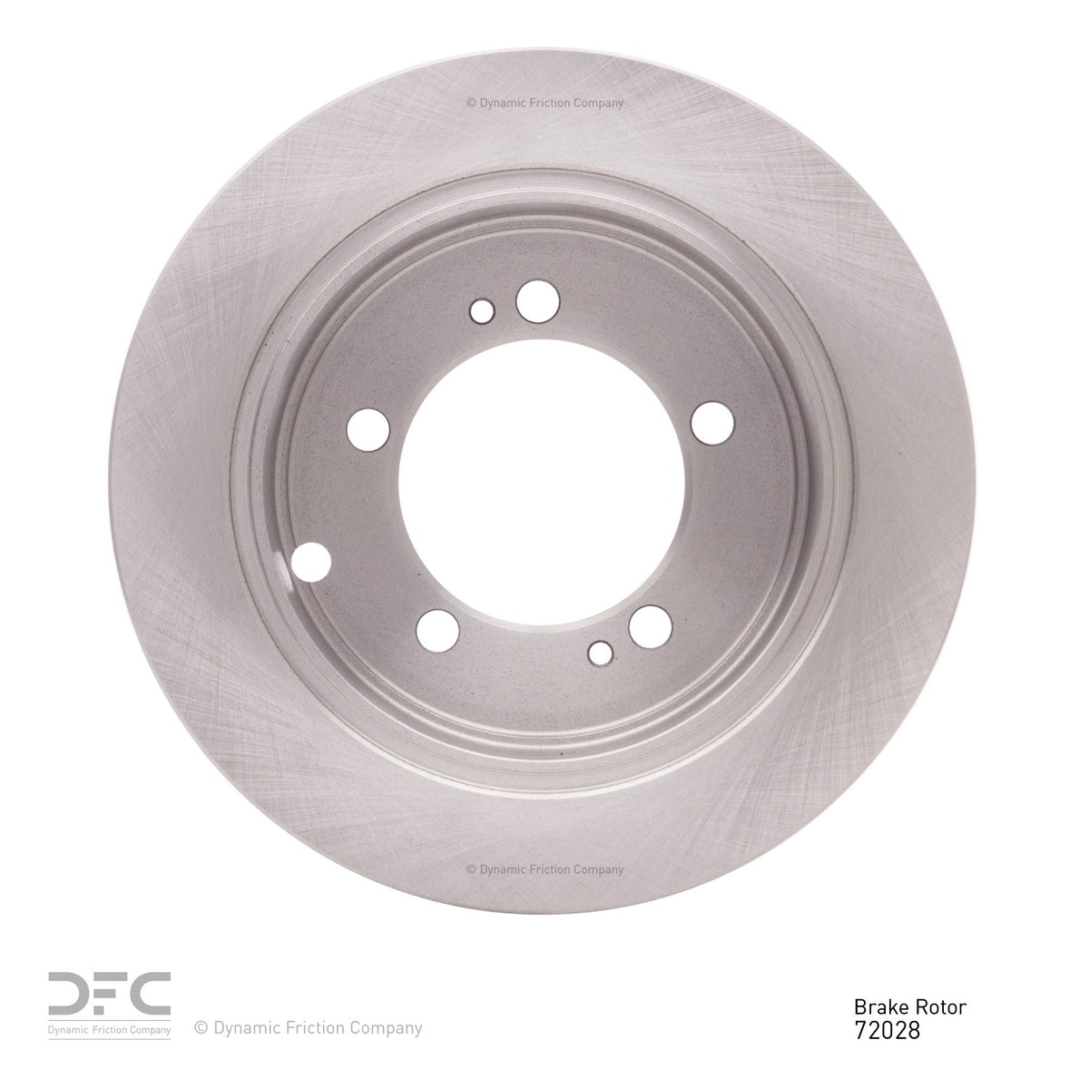 Dynamic Friction Company Disc Brake Rotor 600-72028