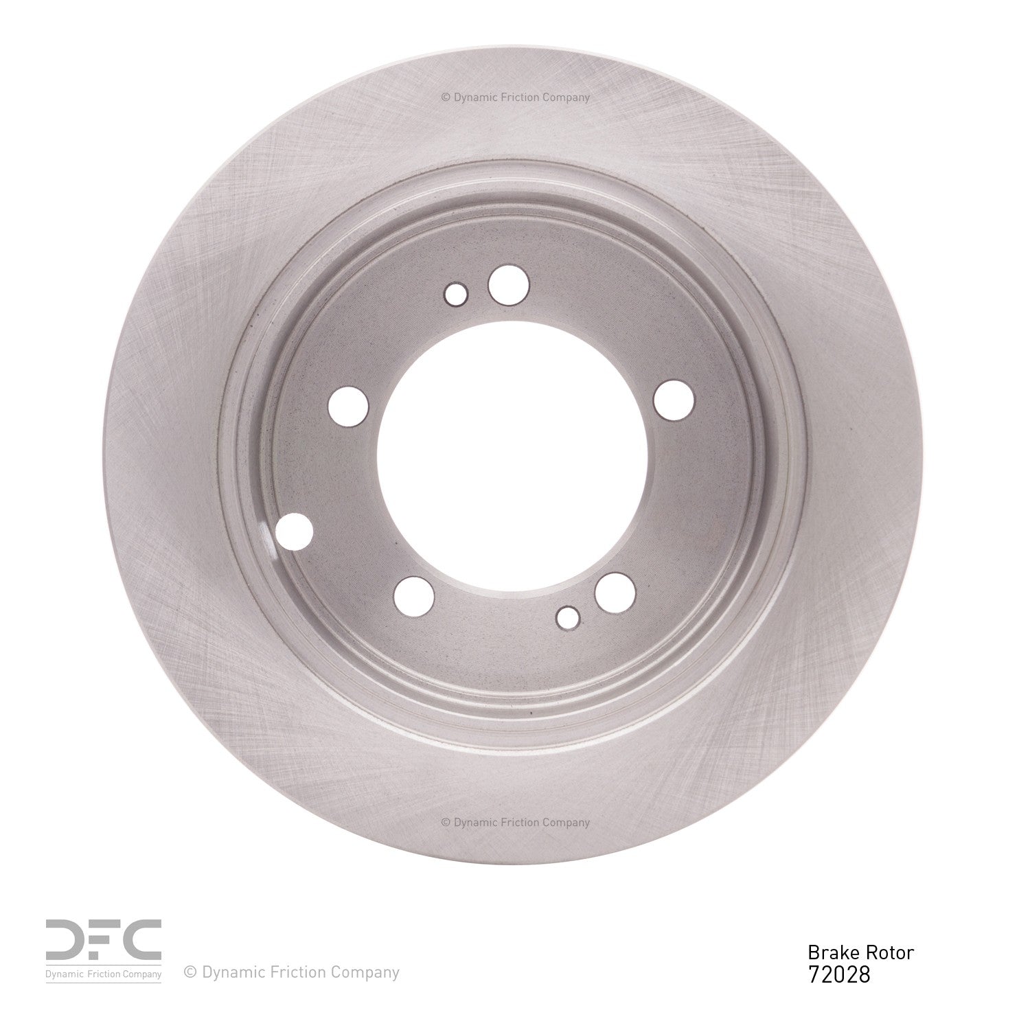Dynamic Friction Company Disc Brake Rotor 600-72028