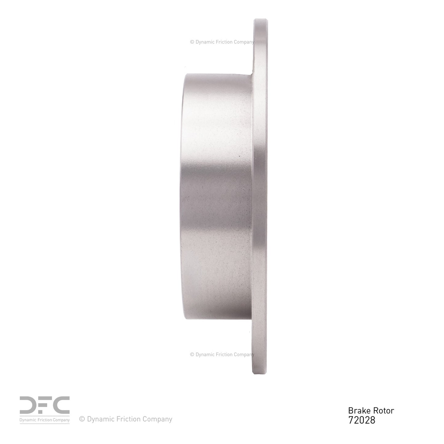Dynamic Friction Company Disc Brake Rotor 600-72028