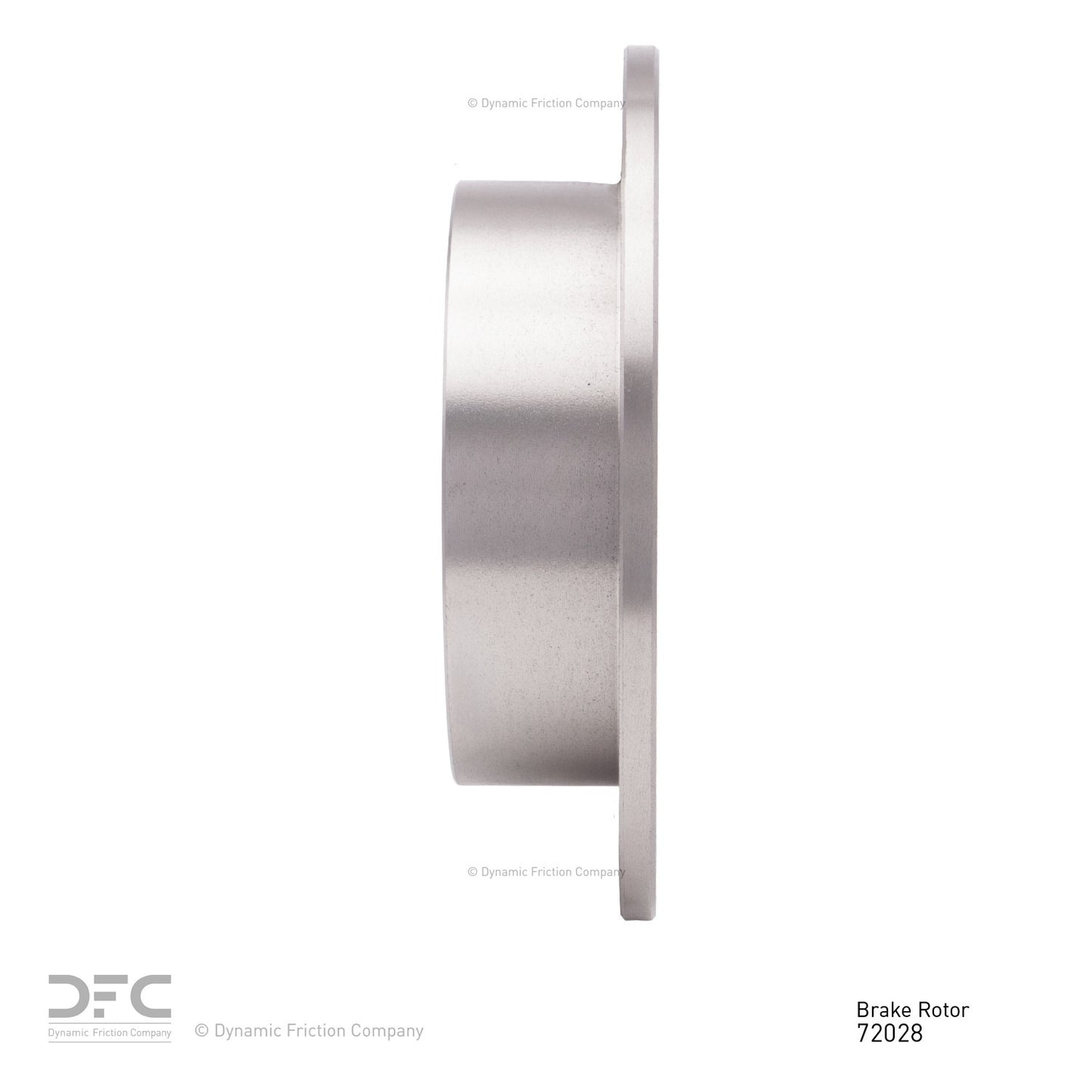 Dynamic Friction Company Disc Brake Rotor 600-72028