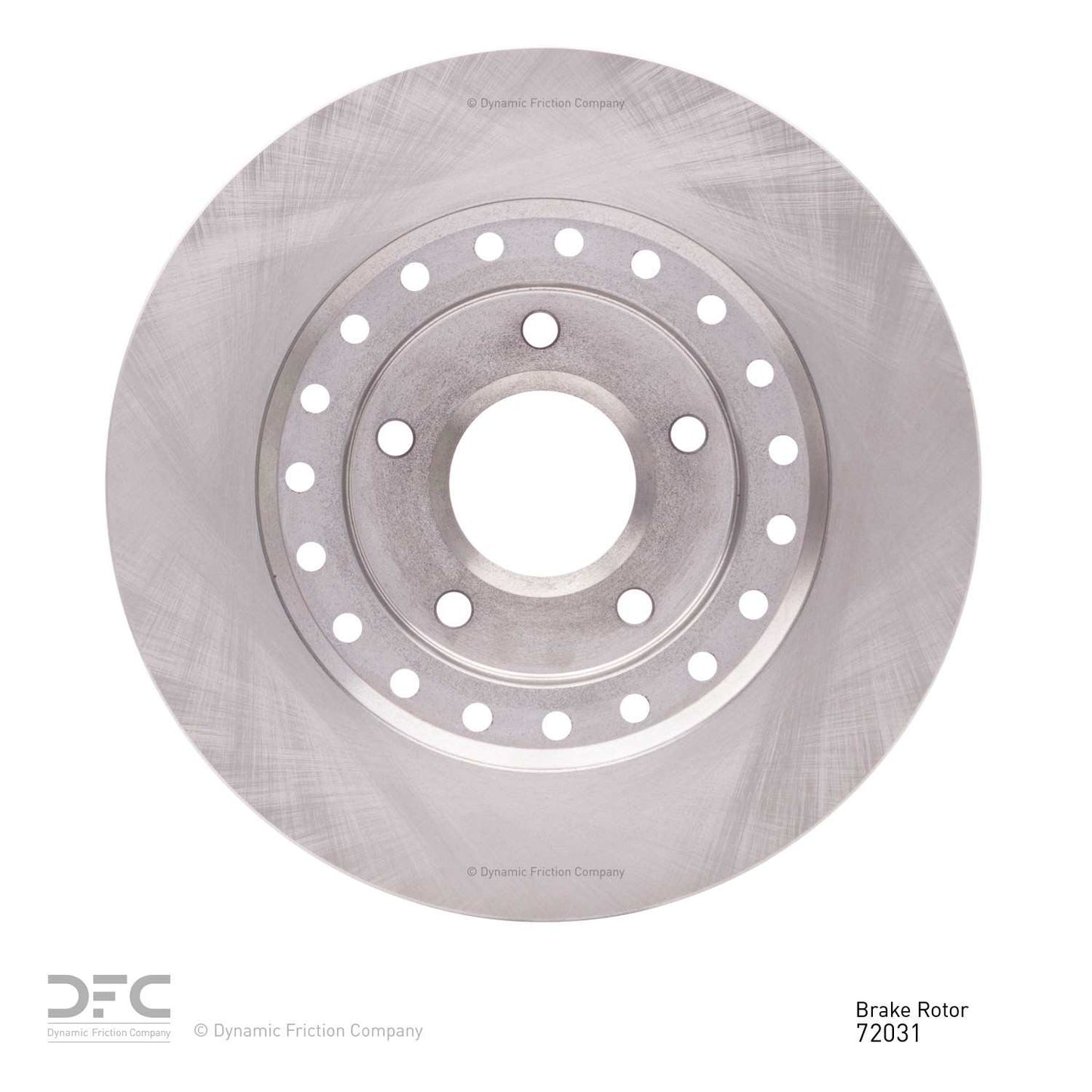 Dynamic Friction Company Disc Brake Rotor 600-72031