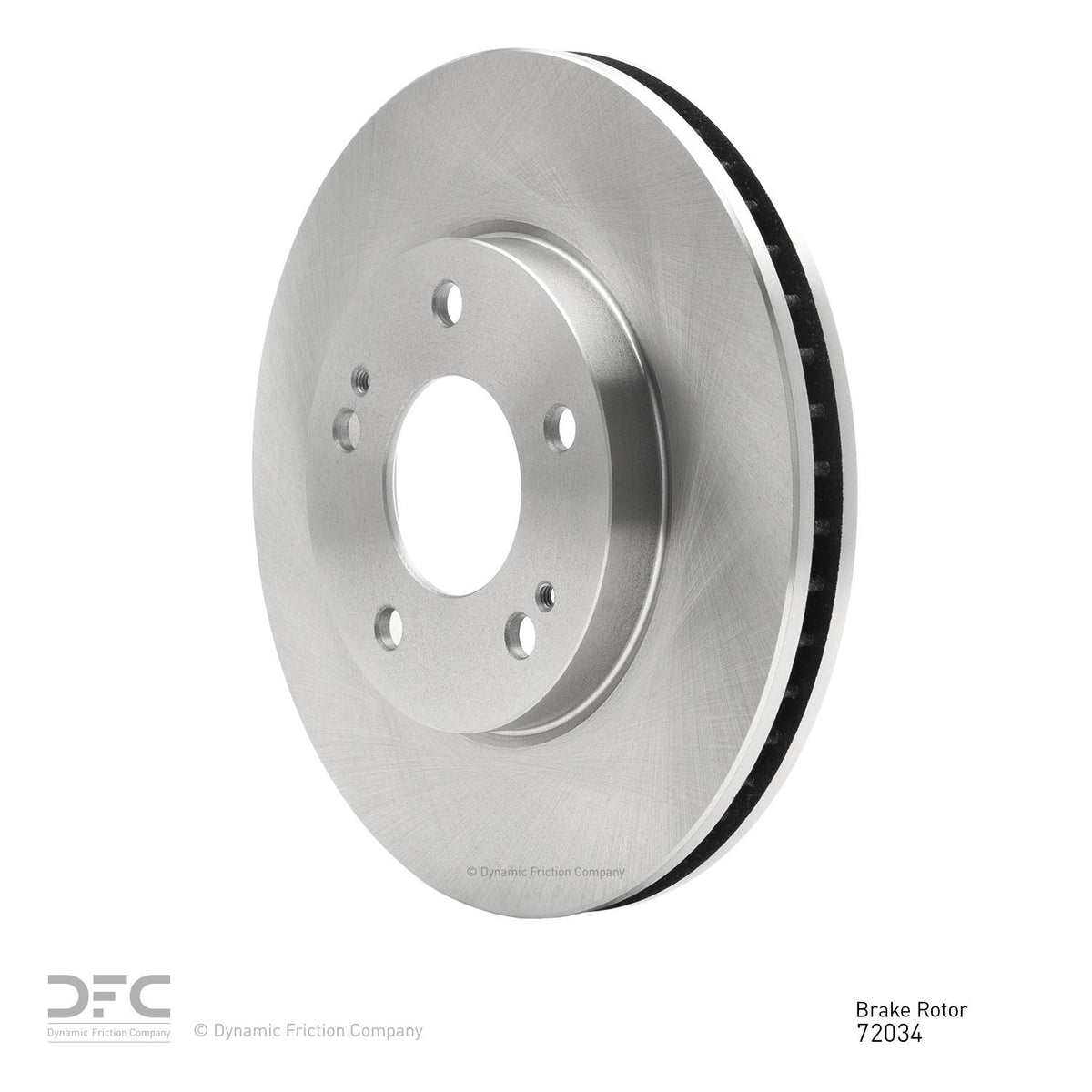 Dynamic Friction Company Disc Brake Rotor 600-72034