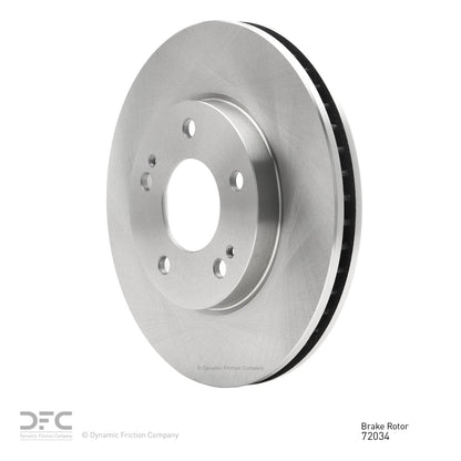 Dynamic Friction Company Disc Brake Rotor 600-72034