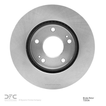 Dynamic Friction Company Disc Brake Rotor 600-72034