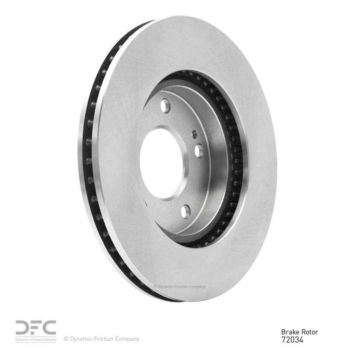 Dynamic Friction Company Disc Brake Rotor 600-72034