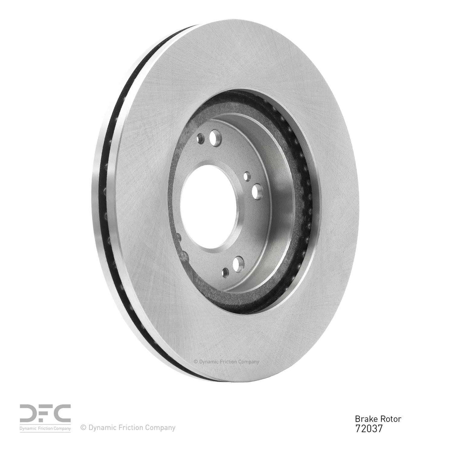 Dynamic Friction Company Disc Brake Rotor 600-72037