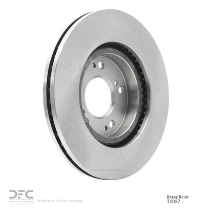 Dynamic Friction Company Disc Brake Rotor 600-72037