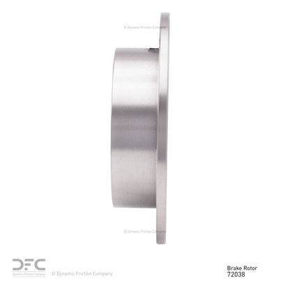 Dynamic Friction Company Disc Brake Rotor 600-72038