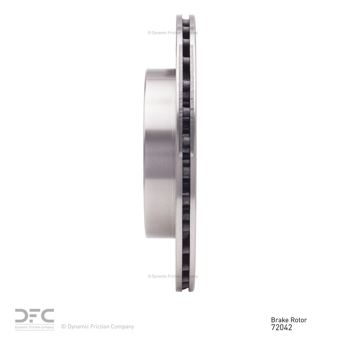 Dynamic Friction Company Disc Brake Rotor 600-72042