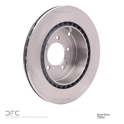Dynamic Friction Company Disc Brake Rotor 600-72042