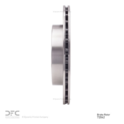 Dynamic Friction Company Disc Brake Rotor 600-72042