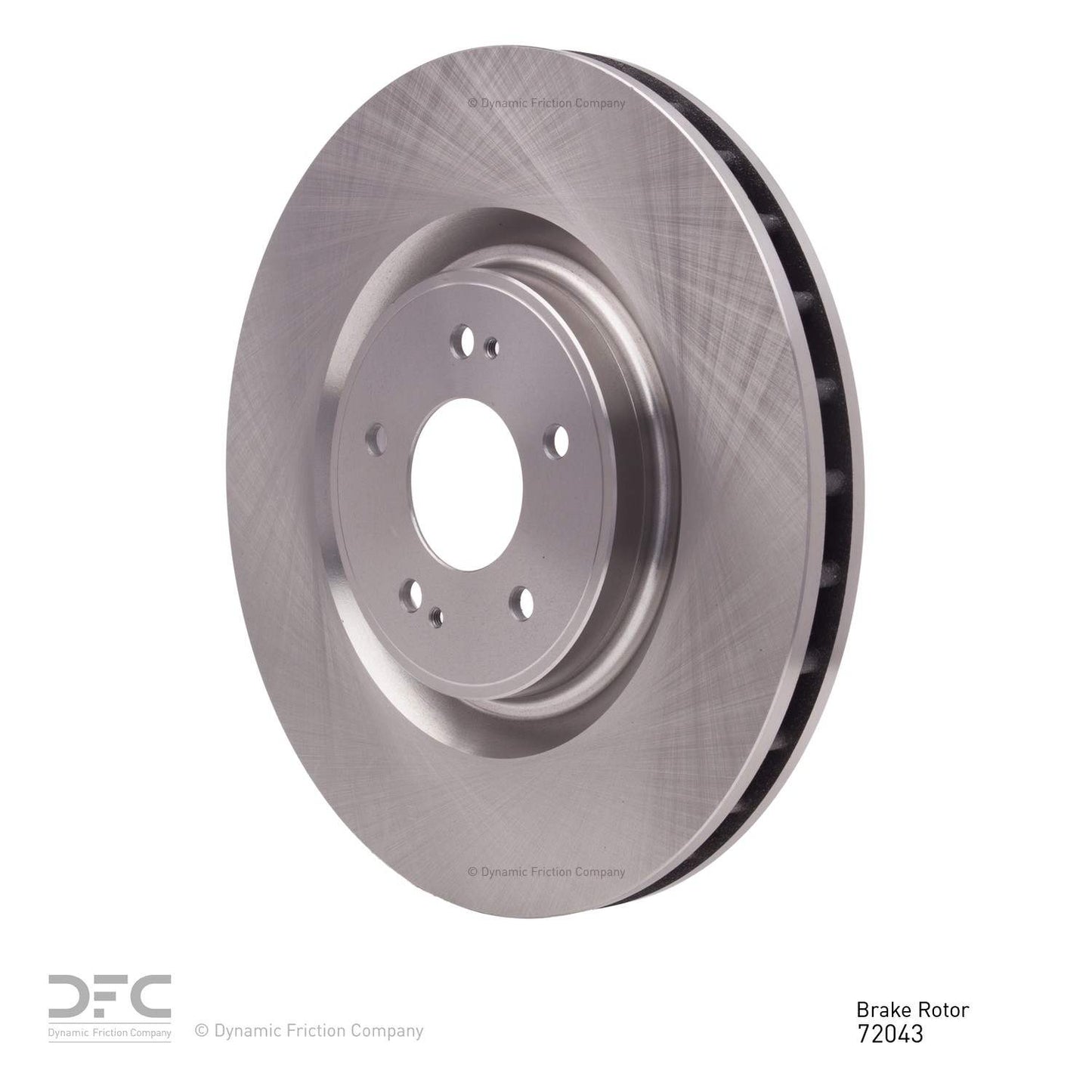 Dynamic Friction Company Disc Brake Rotor 600-72043