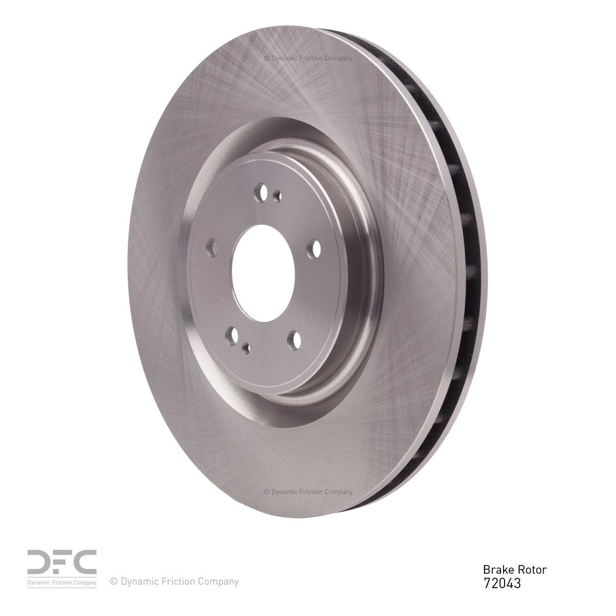 Dynamic Friction Company Disc Brake Rotor 600-72043