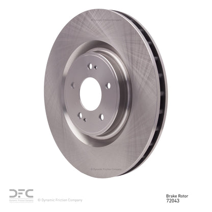 Dynamic Friction Company Disc Brake Rotor 600-72043