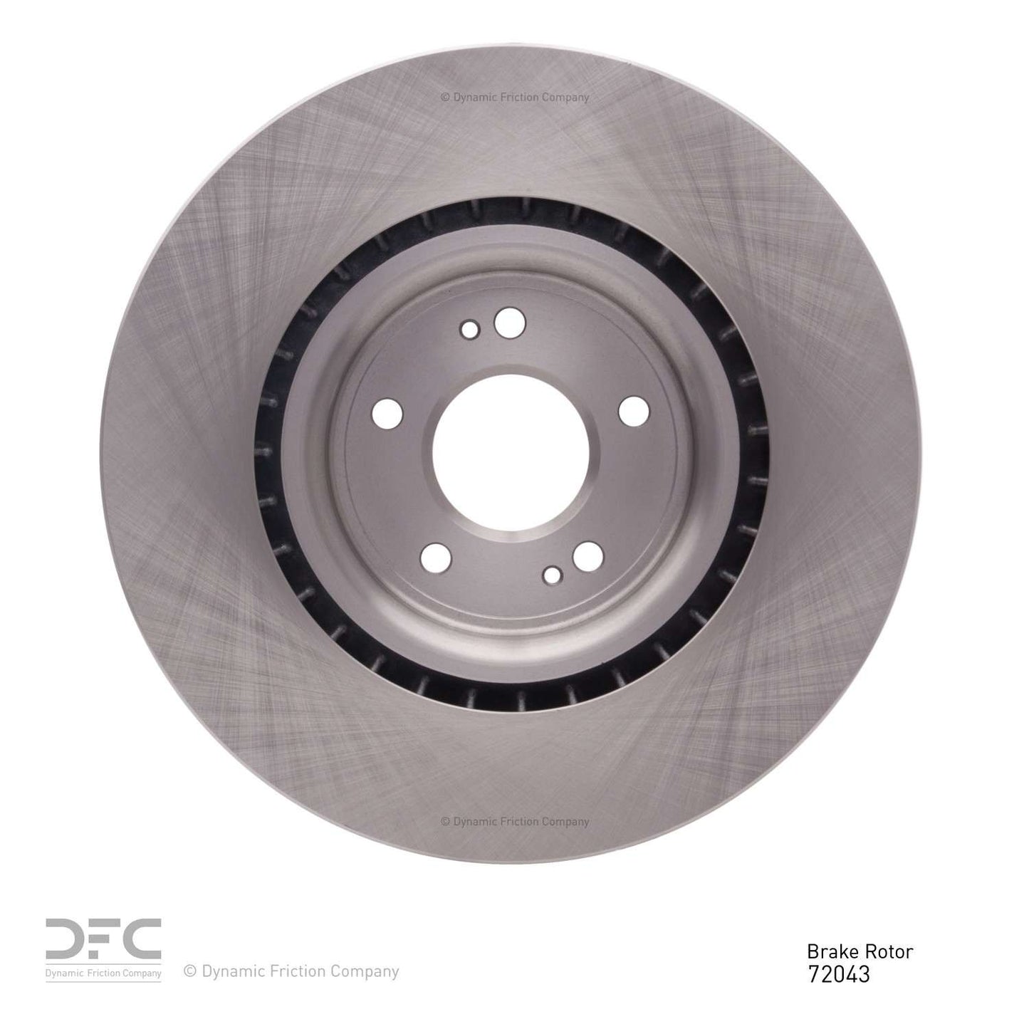 Dynamic Friction Company Disc Brake Rotor 600-72043
