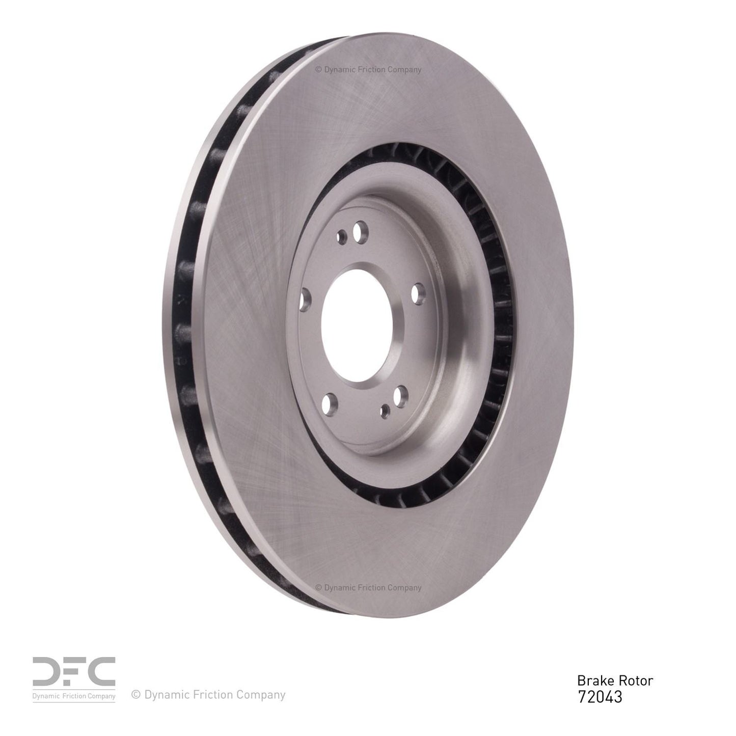 Dynamic Friction Company Disc Brake Rotor 600-72043