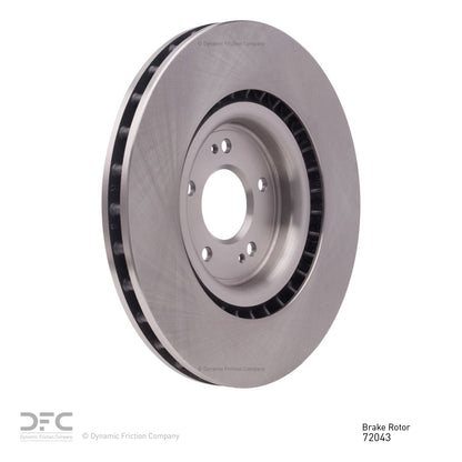 Dynamic Friction Company Disc Brake Rotor 600-72043