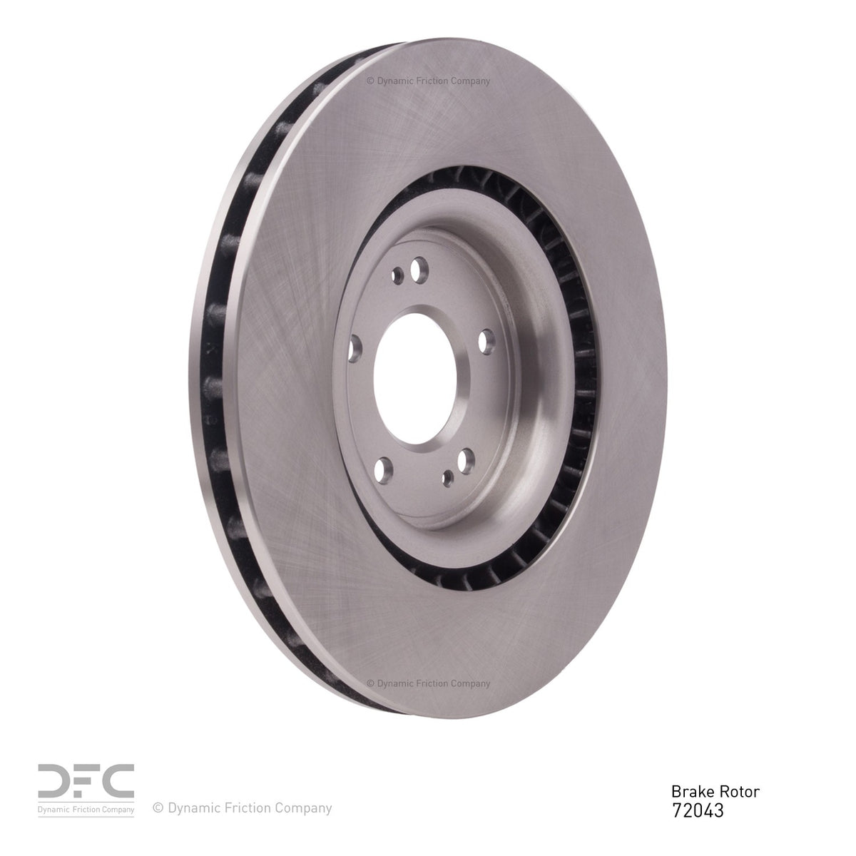 Dynamic Friction Company Disc Brake Rotor 600-72043