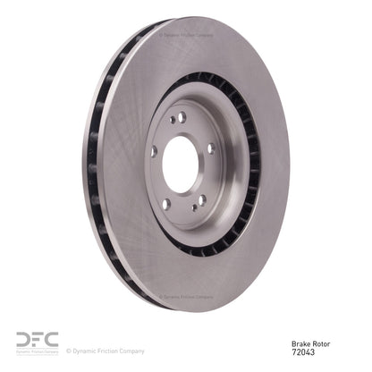 Dynamic Friction Company Disc Brake Rotor 600-72043