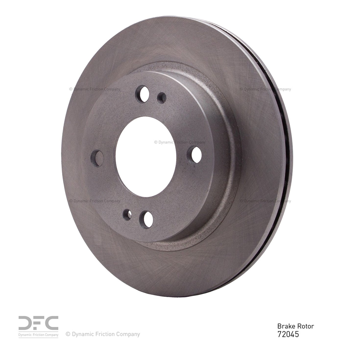Dynamic Friction Company Disc Brake Rotor 600-72045