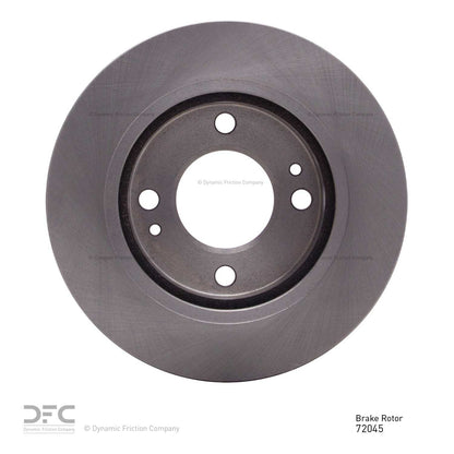 Dynamic Friction Company Disc Brake Rotor 600-72045