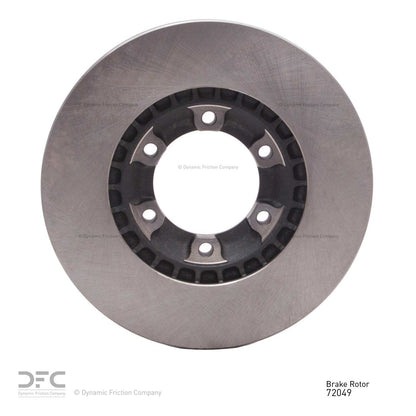 Dynamic Friction Company Disc Brake Rotor 600-72049