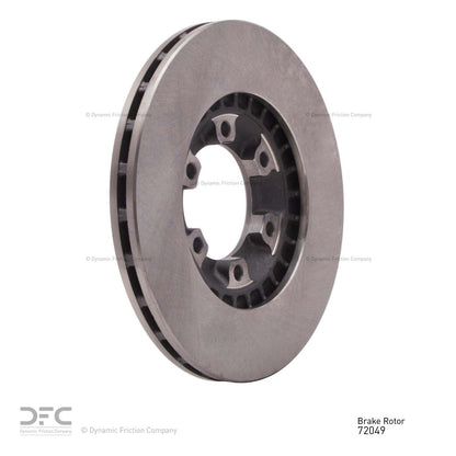 Dynamic Friction Company Disc Brake Rotor 600-72049