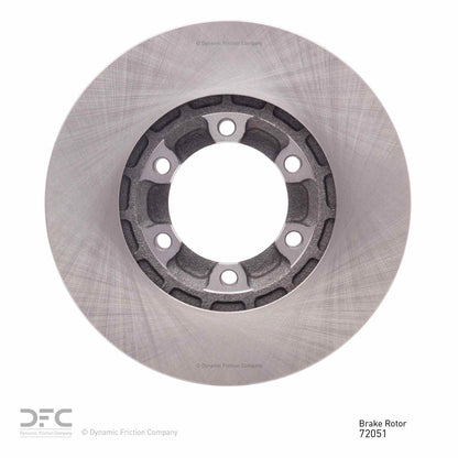 Dynamic Friction Company Disc Brake Rotor 600-72051