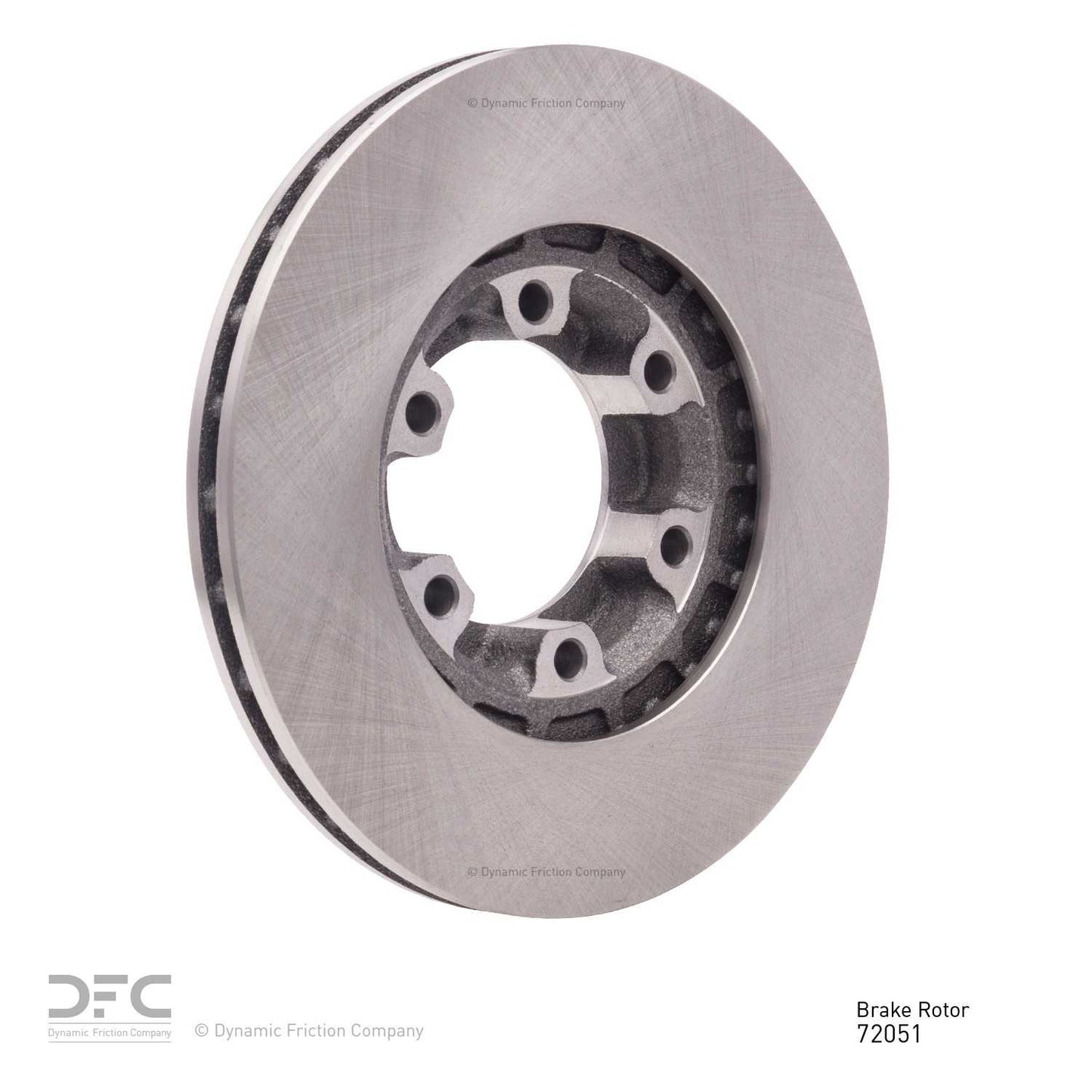 Dynamic Friction Company Disc Brake Rotor 600-72051