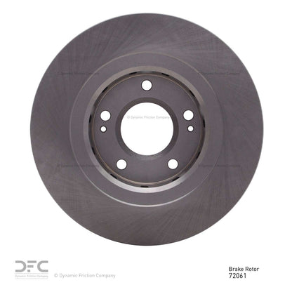 Dynamic Friction Company Disc Brake Rotor 600-72061