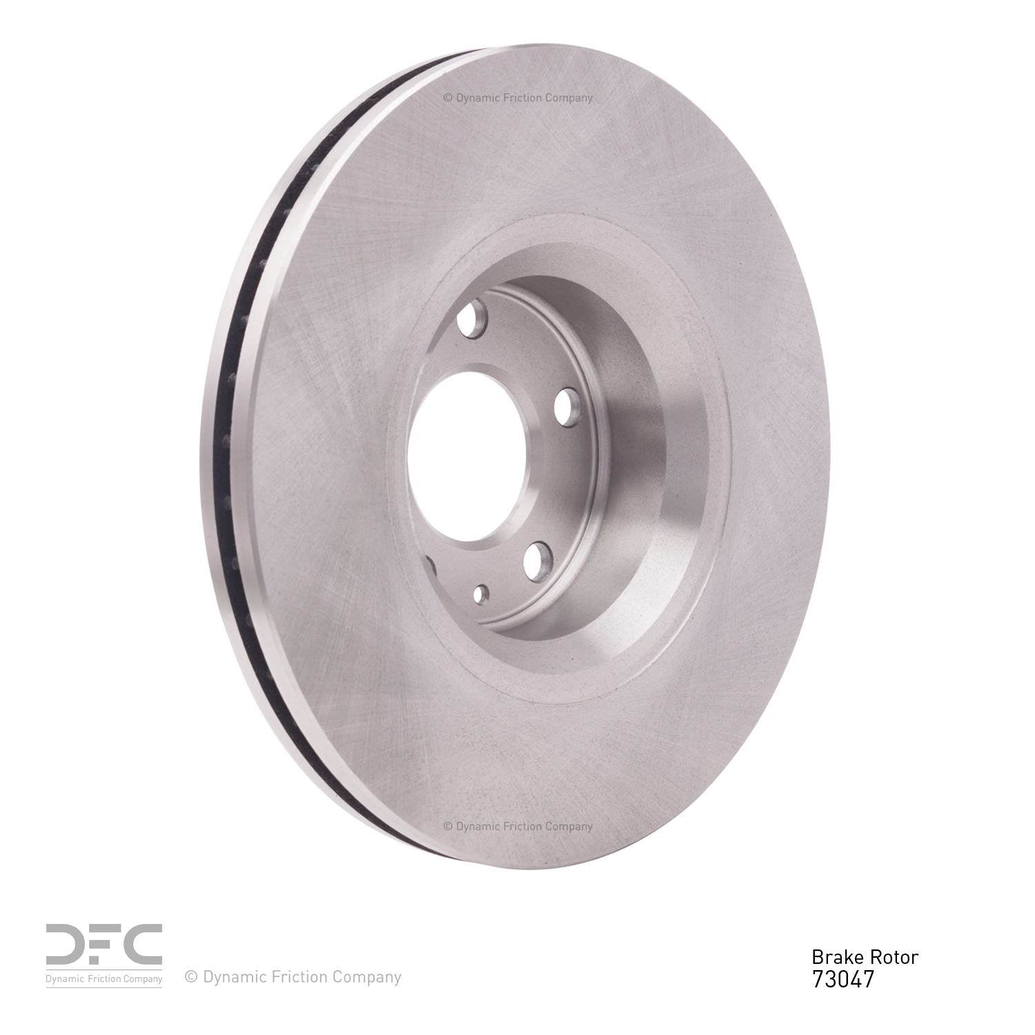 Dynamic Friction Company Disc Brake Rotor 600-73047