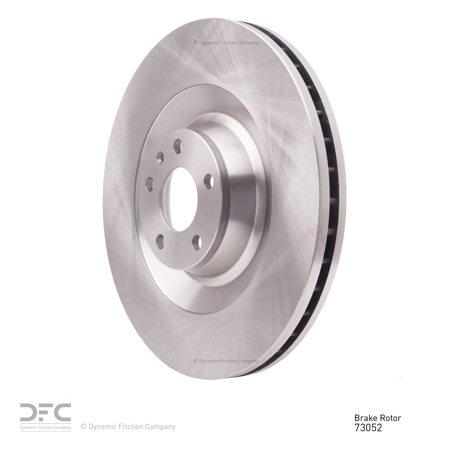 Dynamic Friction Company Disc Brake Rotor 600-73052