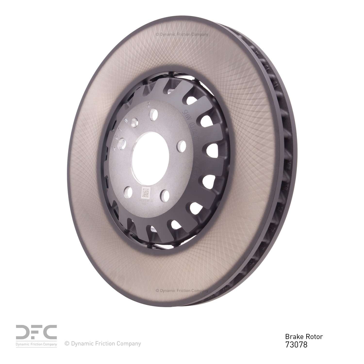 Dynamic Friction Company Disc Brake Rotor 600-73078