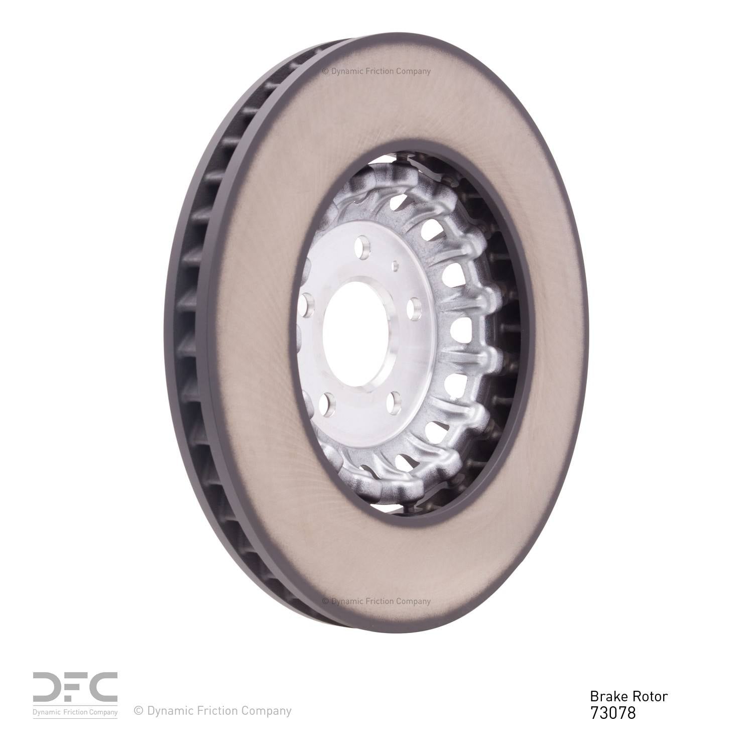 Dynamic Friction Company Disc Brake Rotor 600-73078