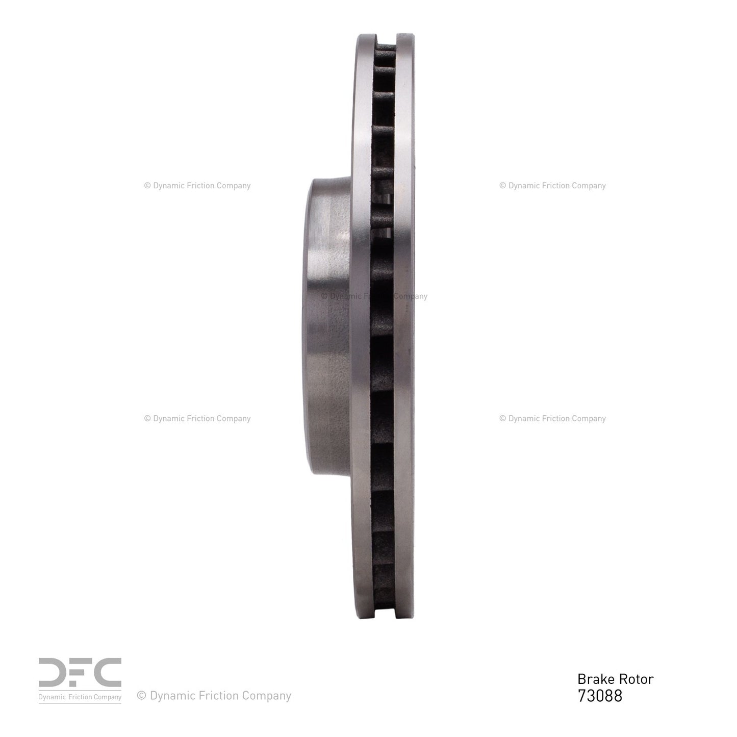 Dynamic Friction Company Disc Brake Rotor 600-73088