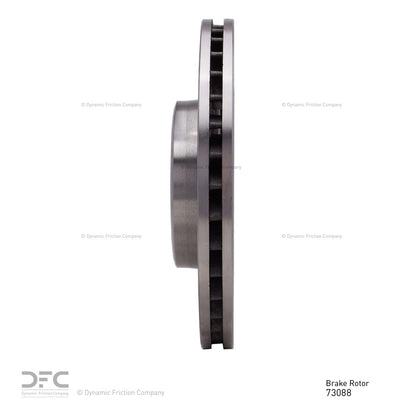 Dynamic Friction Company Disc Brake Rotor 600-73088